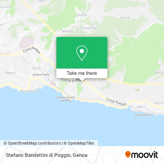Stefano Bandettini di Poggio map