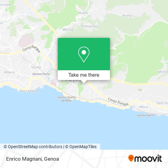 Enrico Magnani map
