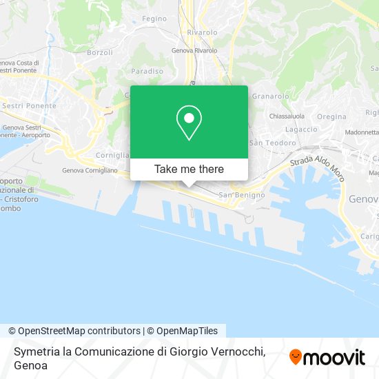 Symetria la Comunicazione di Giorgio Vernocchi map