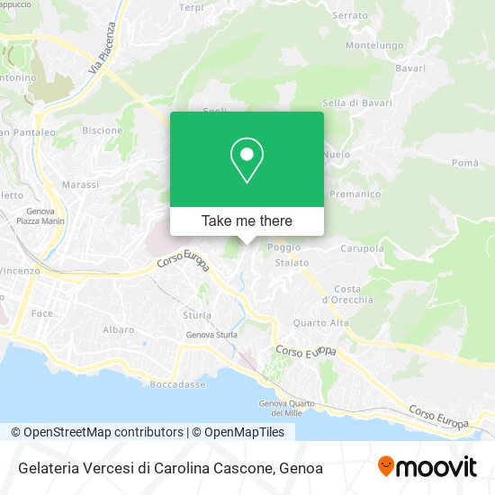 Gelateria Vercesi di Carolina Cascone map