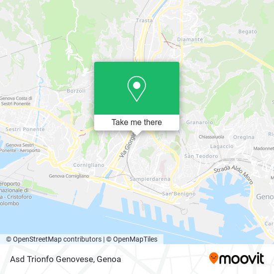 Asd Trionfo Genovese map
