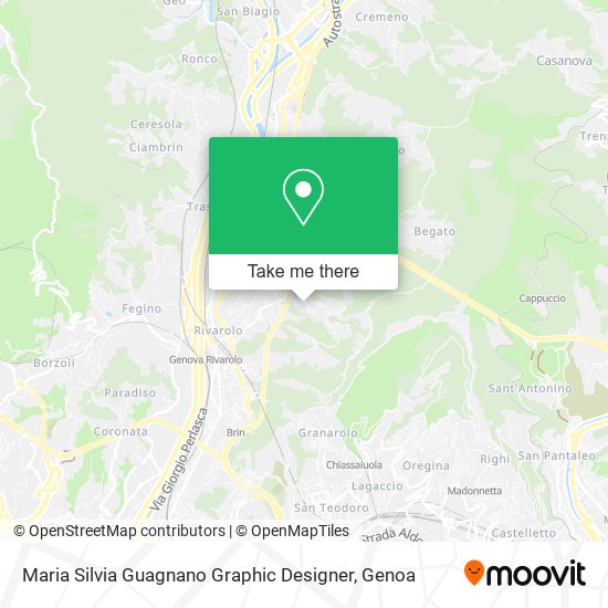 Maria Silvia Guagnano Graphic Designer map