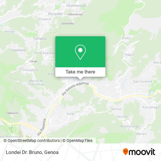 Londei Dr. Bruno map