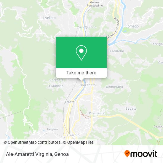 Ale-Amaretti Virginia map