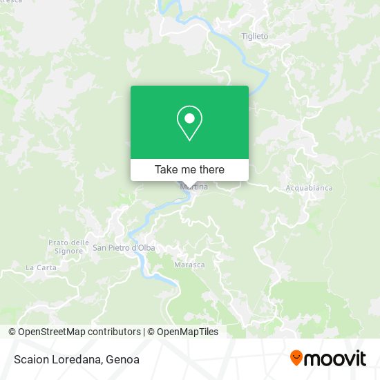 Scaion Loredana map