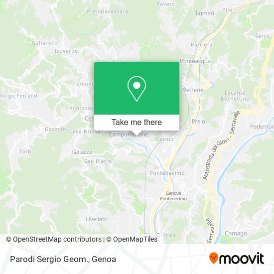 Parodi Sergio Geom. map