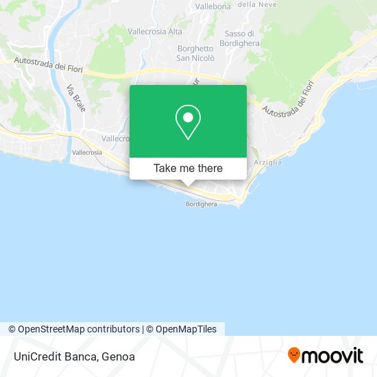 UniCredit Banca map