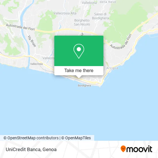 UniCredit Banca map