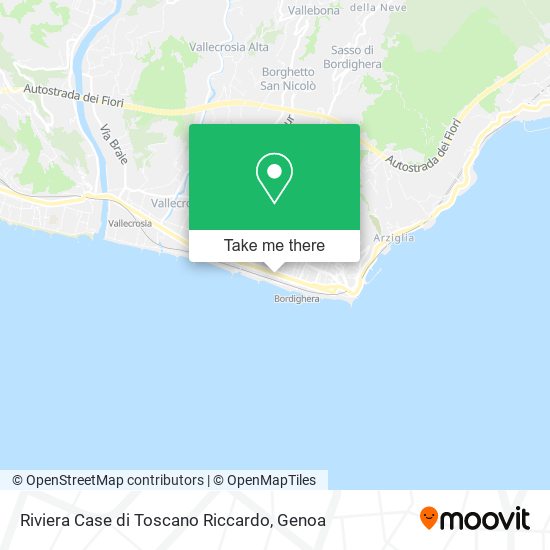 Riviera Case di Toscano Riccardo map