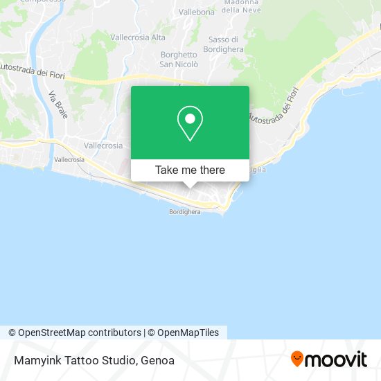 Mamyink Tattoo Studio map