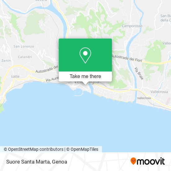 Suore Santa Marta map