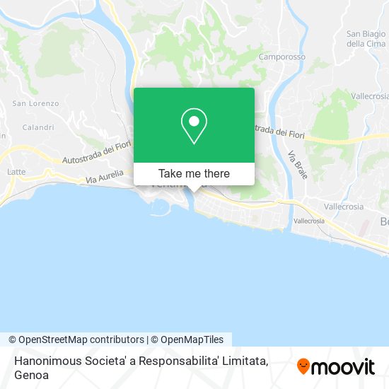 Hanonimous Societa' a Responsabilita' Limitata map