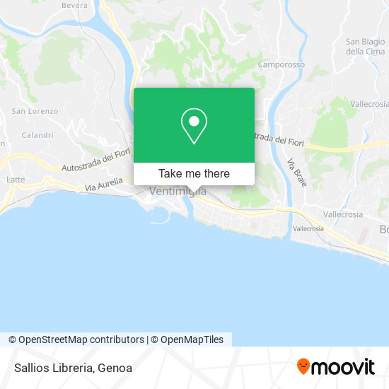 Sallios Libreria map