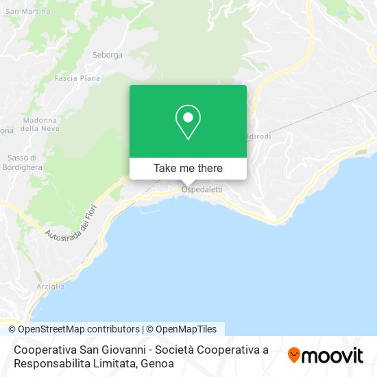 Cooperativa San Giovanni - Società Cooperativa a Responsabilita Limitata map
