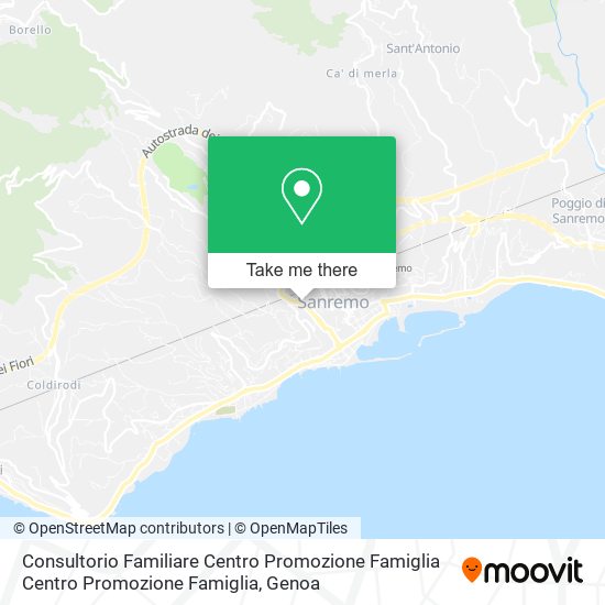 Consultorio Familiare Centro Promozione Famiglia Centro Promozione Famiglia map