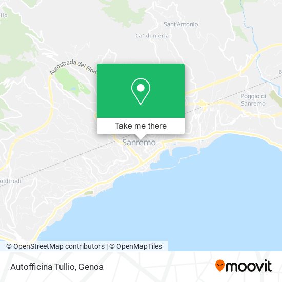 Autofficina Tullio map