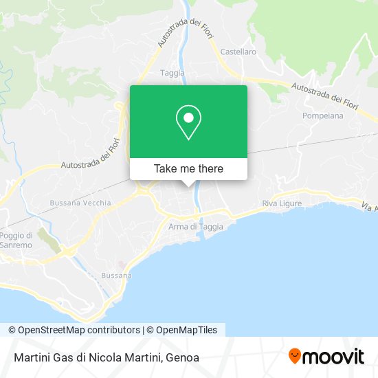 Martini Gas di Nicola Martini map