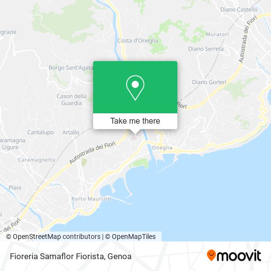 Fioreria Samaflor Fiorista map