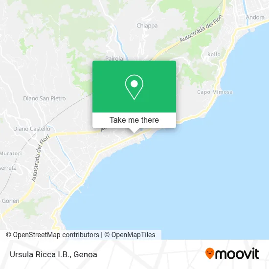 Ursula Ricca I.B. map