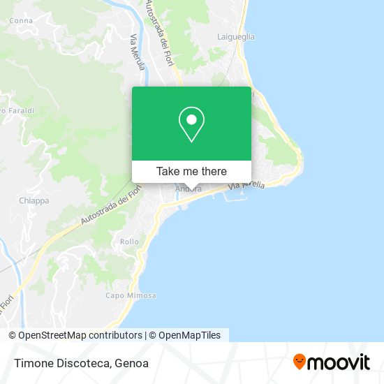 Timone Discoteca map