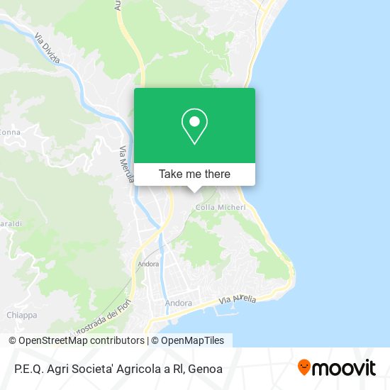 P.E.Q. Agri Societa' Agricola a Rl map