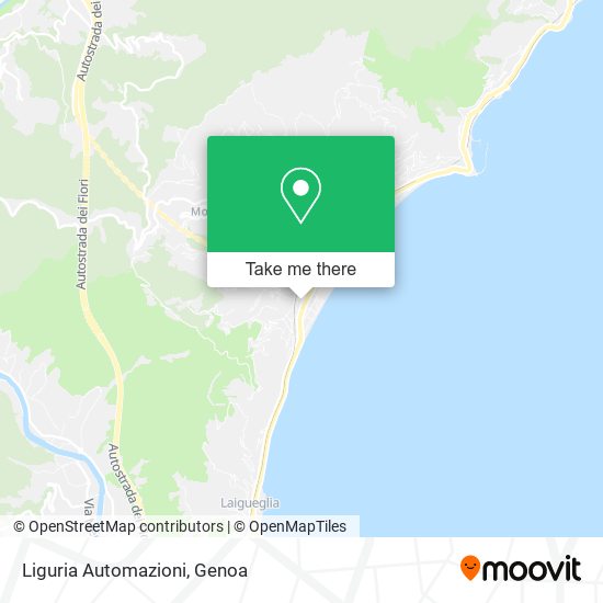Liguria Automazioni map