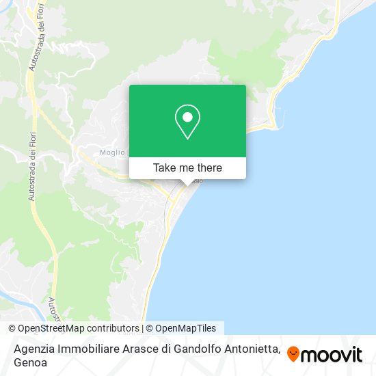 Agenzia Immobiliare Arasce di Gandolfo Antonietta map