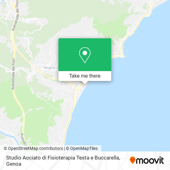 Studio Aociato di Fisioterapia Testa e Buccarella map