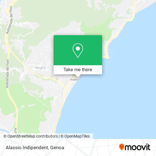 Alassio Indipendent map