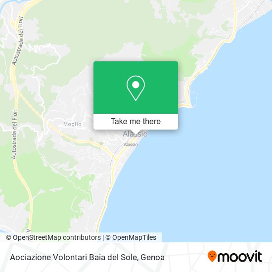 Aociazione Volontari Baia del Sole map