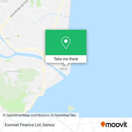 Euronet Finance Ltd map