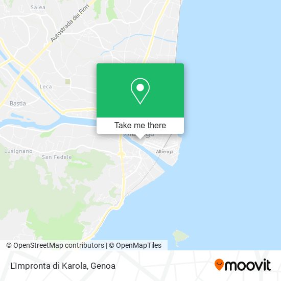 L'Impronta di Karola map