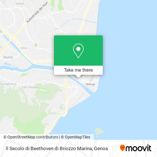 Il Secolo di Beethoven di Briozzo Marina map