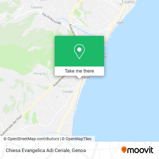Chiesa Evangelica Adi Ceriale map