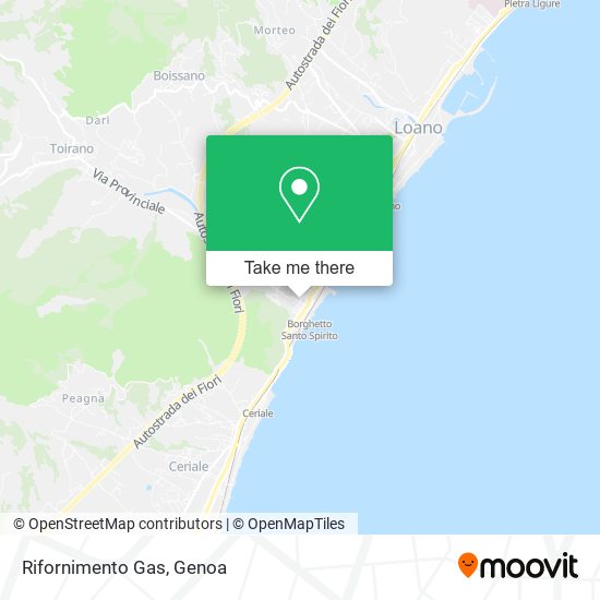 Rifornimento Gas map