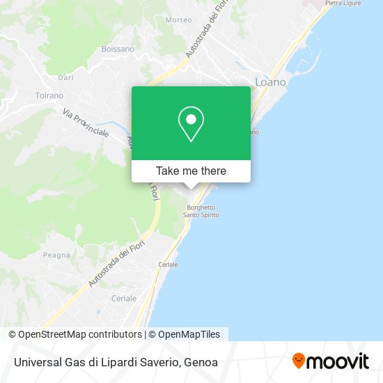 Universal Gas di Lipardi Saverio map