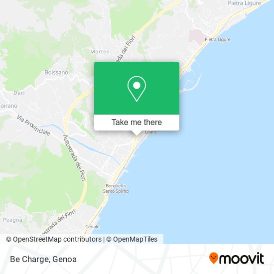 Be Charge map