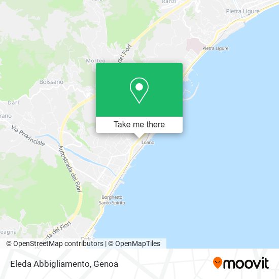 Eleda Abbigliamento map