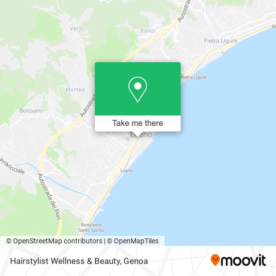 Hairstylist Wellness & Beauty map