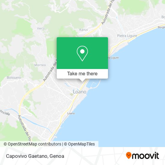 Capovivo Gaetano map