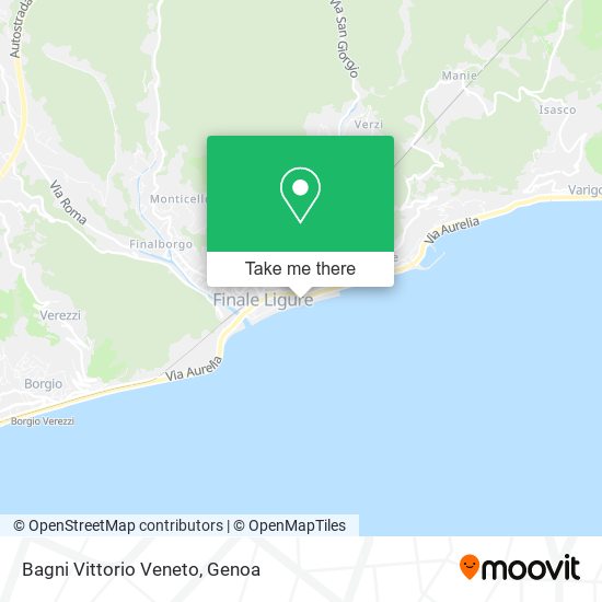 Bagni Vittorio Veneto map