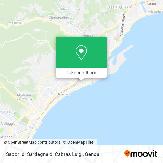 Sapori di Sardegna di Cabras Luigi map