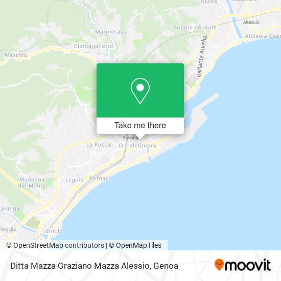 Ditta Mazza Graziano Mazza Alessio map