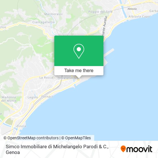 Simco Immobiliare di Michelangelo Parodi & C. map