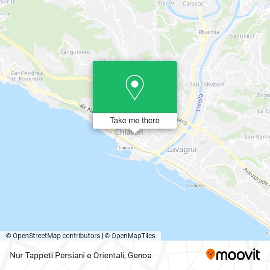 Nur Tappeti Persiani e Orientali map