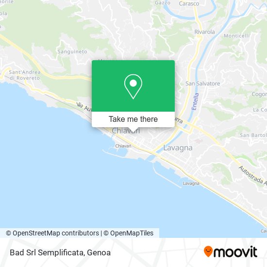 Bad Srl Semplificata map