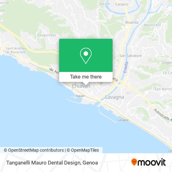Tanganelli Mauro Dental Design map