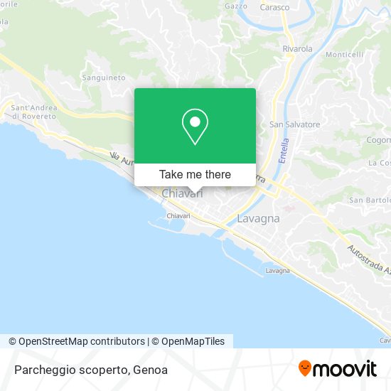 Parcheggio scoperto map