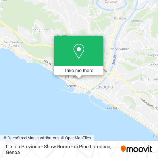 L' Isola Preziosa - Show Room - di Pino Loredana map