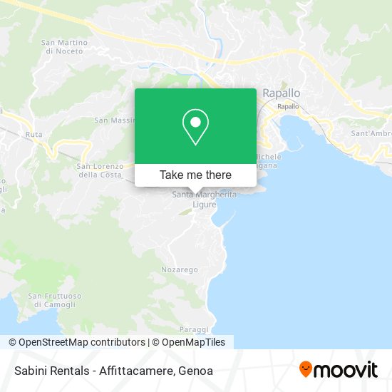 Sabini Rentals - Affittacamere map